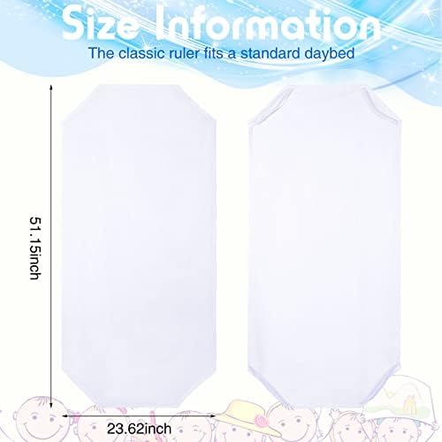 Macarrie 20 Pcs Daycare Cot Sheets for Toddler and Preschool 1