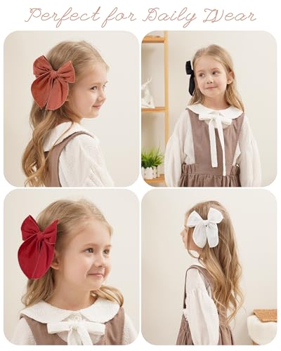 8 Pcs Doboil Baby Girls Hair Clips Bows 55 Inch