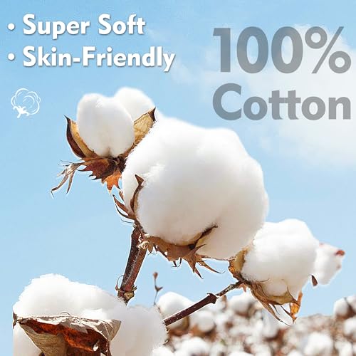 Pro Goleem Muslin Crib Sheets - Soft Breathable Neutral Cotton