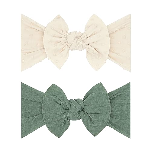 Baby Bling Bows - Classic Knot Headbands for Newborn to Little Girls
