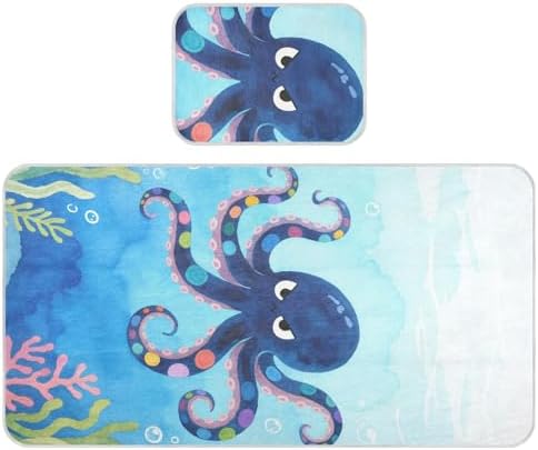 Cooling Marine Animal Mattress Pad Protector 28x52