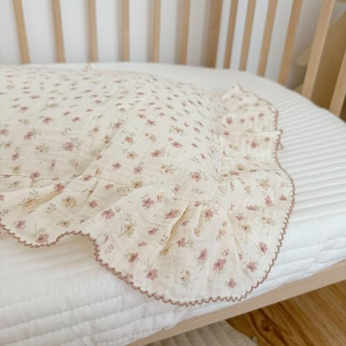 BuLuTu 4-Layer Muslin Toddler Pillowcase Set