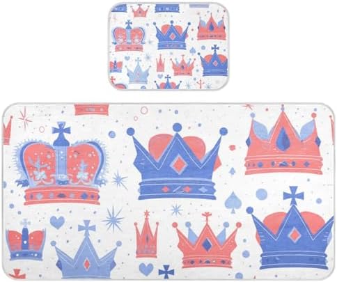 Cooling Union Jack Baby Mattress Protector 28x52 Reusable