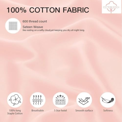 COTTON STICH Toddler 12x16 Zipper Pillowcase Set of 2