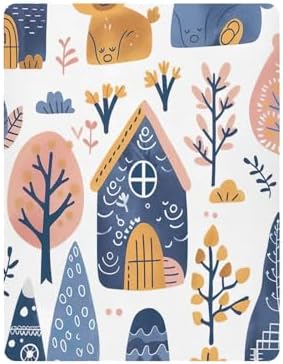 Wajiw Forest Animals Crib Sheets Soft Breathable Fitted Standard Size
