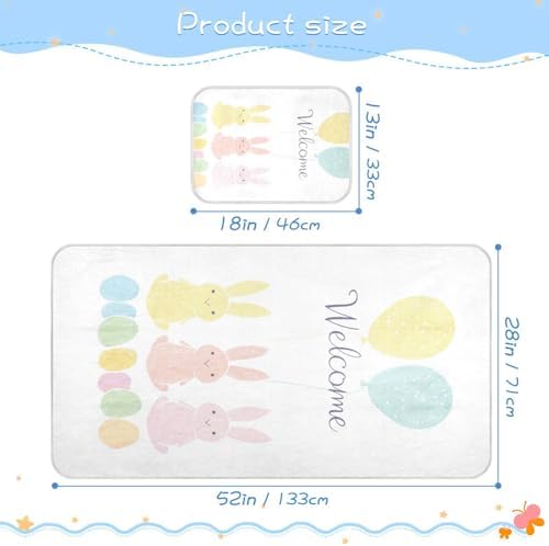 Cooling Baby Mattress Pads 28x52 Ultra Soft for Kids and Adults