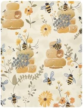 Wajiw Crib Sheets Soft Breathable Fitted for Standard Mattresses 1