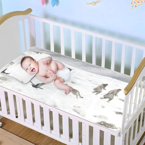 WDdZzyy Cooling Crib Mattress Pad 28x52 Inclusive