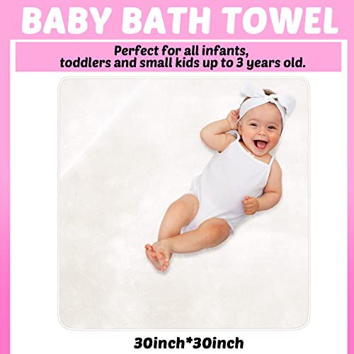Reginary 4 Pack Hooded Towels for Baby
