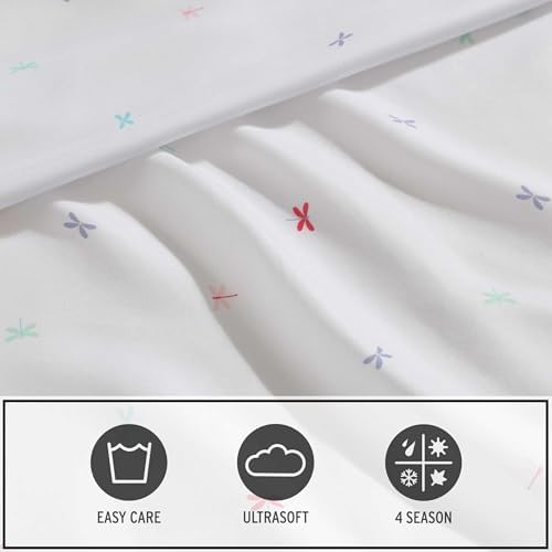 Eddie Bauer Kids Twin XL Sheets with Sham Soft and Stain-Resistant