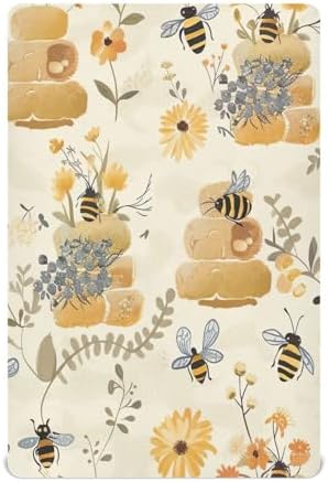 Wajiw Crib Sheets Soft Breathable Fitted for Standard Mattresses 1