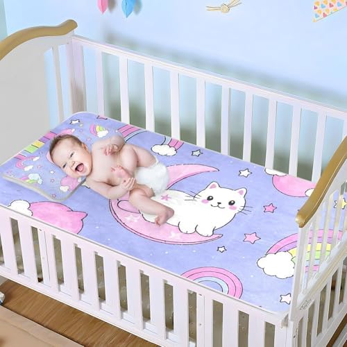 Cooling Baby Crib Mattress Pad 28x52 Inch 1