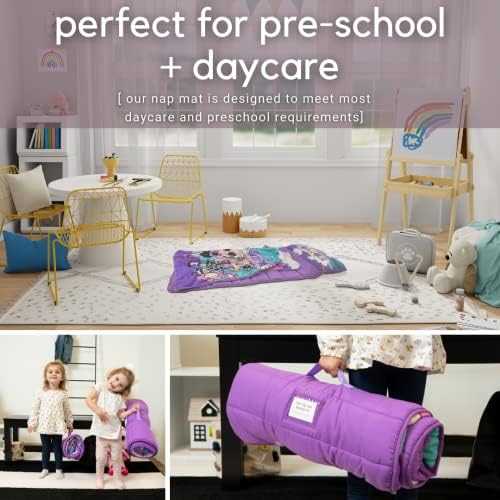 LOL Surprise 24W x 45L Toddler Nap Mat with Pillow and Blanket 1