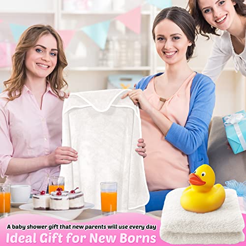 Reginary 4 Pack Hooded Towels for Baby