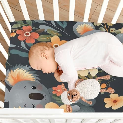 Wajiw Koala Crib Sheets Soft Breathable Fitted Bedding