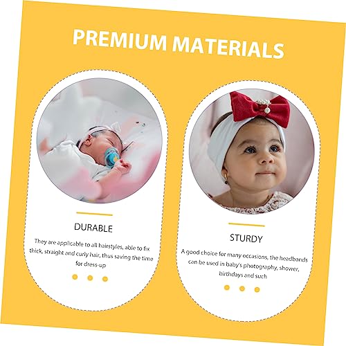 6Pcs Flexible Elastic Headbands for Kids