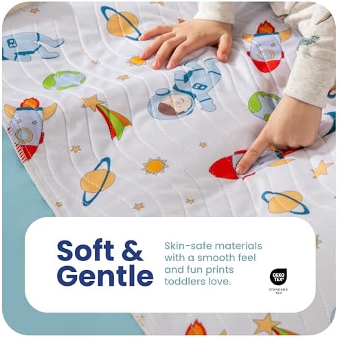 IMPROVIA Toddler Bed Wetting Pad 2 Pack