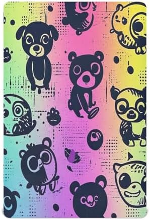 Wajiw Cute Animals Crib Sheets for Girls and Boys 1