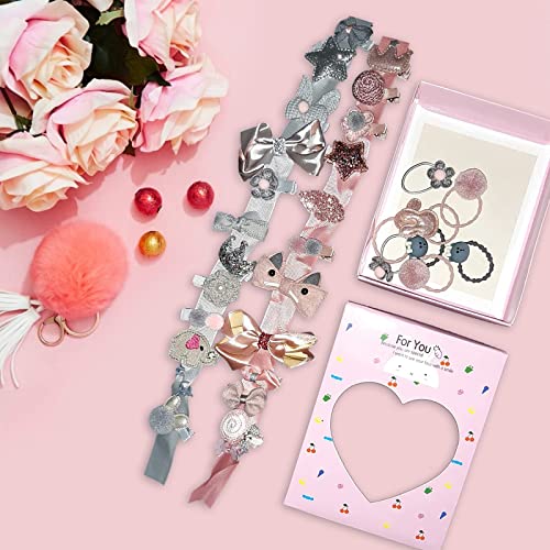 Scettar Baby Hair Clips and Bows Set 36 Pieces
