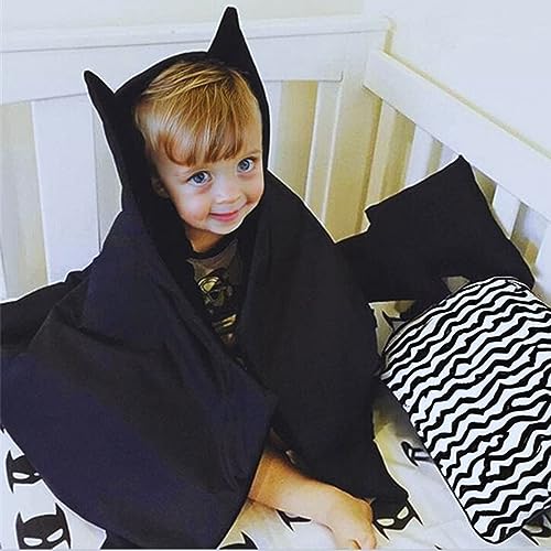 Personalized Bat Blanket Pad for Baby 0-4 Years Old
