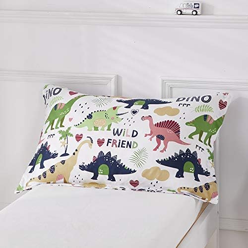 Joyreap 4 Piece Toddler Bedding Set Dinosaur Theme