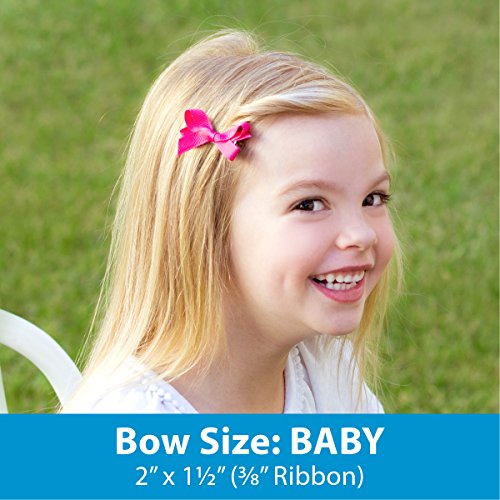 Wee Ones Glitter Shamrock Hair Clip with No-Slip Base
