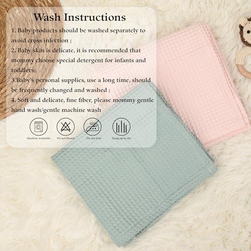 BJZLWJ Custom Baby Blanket with Name 40x30inch Cotton Receiving Blanket
