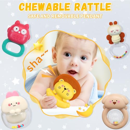 Baby Crib Mobile with Night Light Music and Remote Control