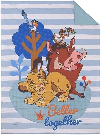 NoJo Disney The Lion King Toddler Bed Set 4 Piece