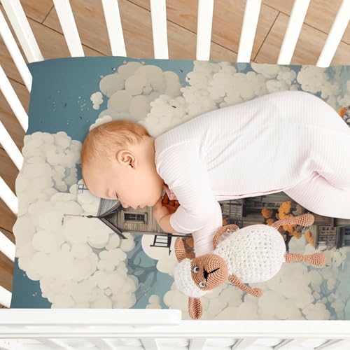 Wajiw Fairy Tale Crib Sheets for Girls and Boys 1