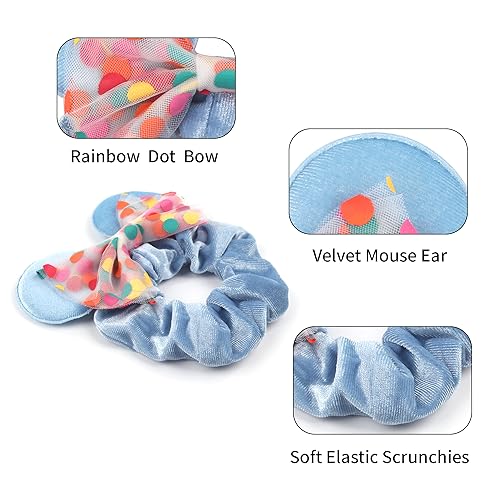 Rainbowdot Up-Headband Mouse Ears Headband for Girls and Women
