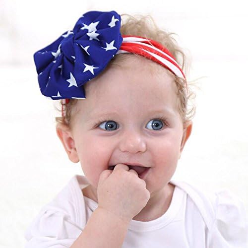 Patiky Baby Headband Stripe Stars 4th of July