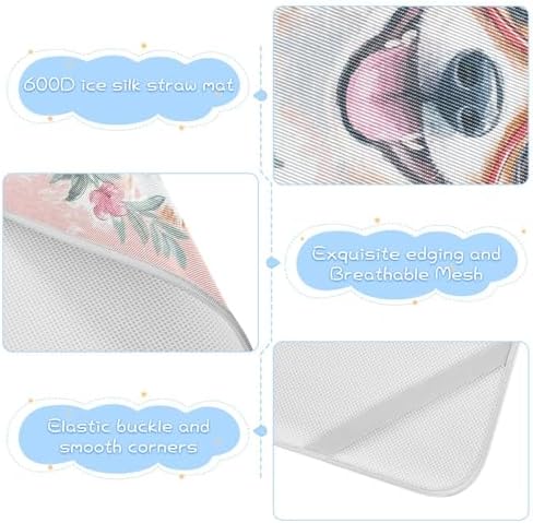 Cooling Baby Mattress Pad 28x52 Crib Bumper Pad for Kids