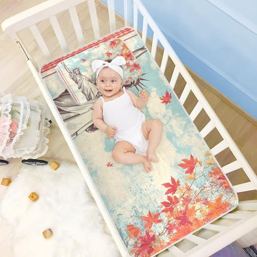 Cooling Baby Mattress Pad 28x52 Waterproof Breathable 1
