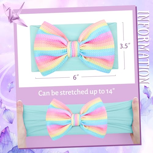 Lanmerry Valentines Day Big Baby Girl Hair Bows
