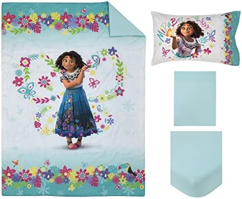 Disney Encanto Tropical Delight 4 Piece Toddler Bedding Set