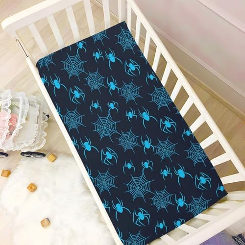 Qilmy Halloween Fitted Crib Sheet Soft Breathable