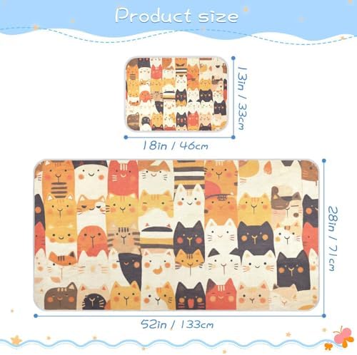 Cooling Waterproof Crib Mattress Pad for Baby