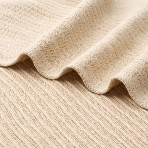 Huxie Organic Cotton Baby Blanket - 30 x 40 Soft Swaddle Blanket