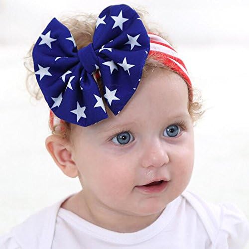 Patiky Baby Headband Stripe Stars 4th of July