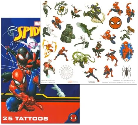 Spiderman Hooded Towel Set for Kids