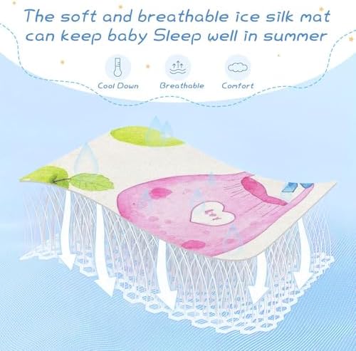 Cooling Baby Mattress Pad 28x52 inch Ultra Soft