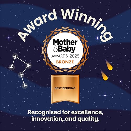 Lynmark x2 Potty Training Mattress Protector - 35 x 33 Astronaut Design