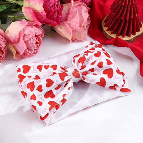 YanJie Baby Girl Headbands with Heart Print