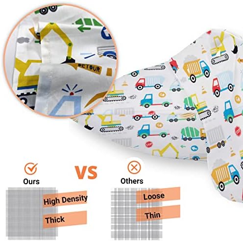 Baby Toddler Pillow Cases - 13x18 Soft Cotton Set of 2