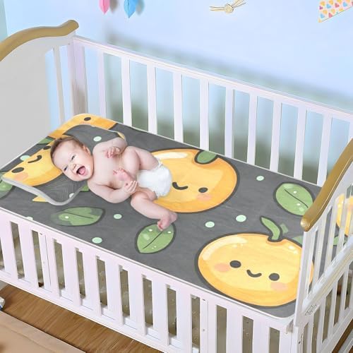 Cooling Baby Crib Mattress Pad 28x52 Ultra Soft Padded