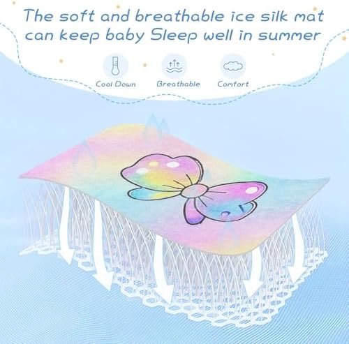 Cooling Baby Mattress Pad Protector 28x52