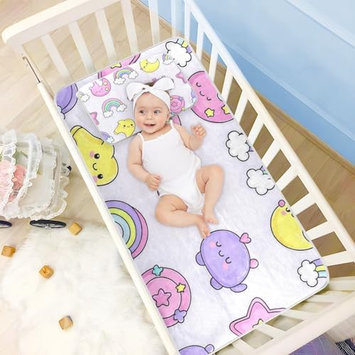 Cooling Baby Crib Mattress Pad 28x52 Ultra Soft Waterproof
