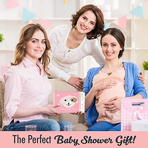 Premium Baby Towels with Hood - Ultra Soft Bamboo Viscose