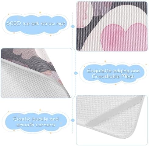 Cooling Mattress Pad for Baby and Kids 28x52